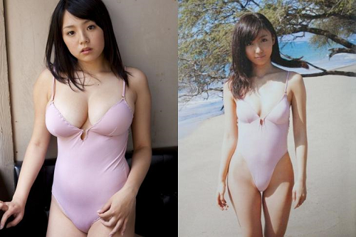 【画像】同じ水着を着用した女集めて肉体比べた結果ｗｗｗｗｗｗｗｗ