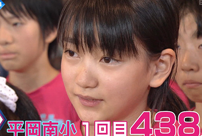 【画像あり】NHKで巨乳JSの乳揺れｗｗｗｗｗｗｗ