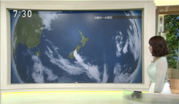 【朗報】NHKで朝から爆乳天気予報ｗｗｗｗｗｗ(画像あり)