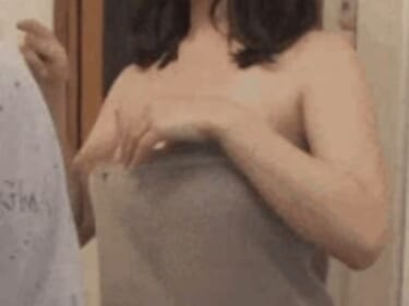 【GIF】風呂上がりの姉貴、めちゃめちゃエッチだったｗｗｗｗｗ