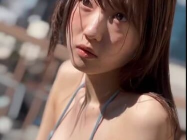 【悲報】AI美女動画、ついに完全に実写と区別がつかなくなる…（画像あり）