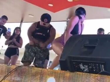 【動画】ちんさん、エッチなダンスに耐えられない