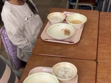 【画像あり】最近の女子小学生さんの貧乳化は給食が関係していた…