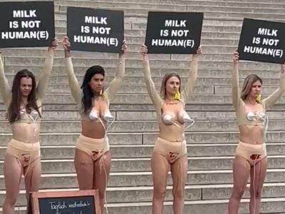 搾乳機_外国人講義エロ画像