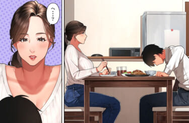 【画像】友達のお母さんにお願いしたら、意外セックスできる説