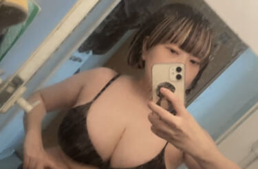 【画像】35歳女さん「私、乳デカすぎるやろ」ﾊﾟｼｬ → めちゃくちゃエロすぎると話題にｗｗｗｗｗ